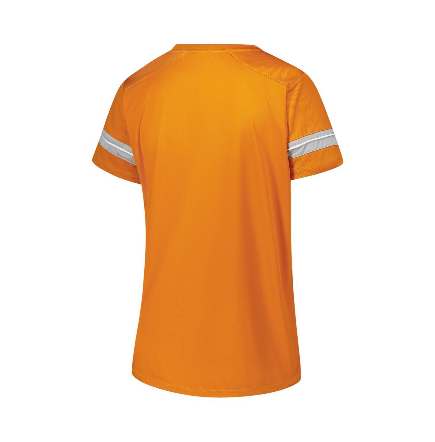 Женская футболка Fanatics Tennessee Orange Tennessee Volunteers Plus Size Overtime Readiness Lace-Up — фото 2