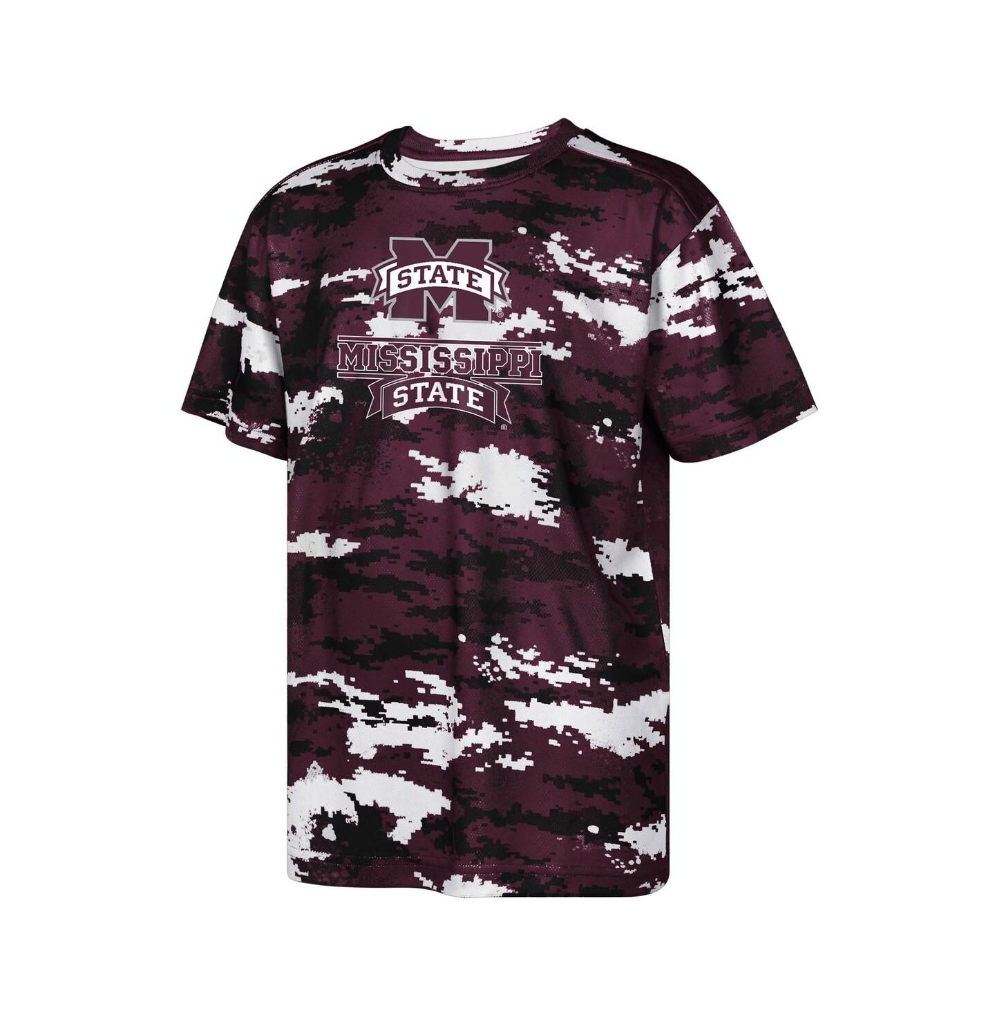 Детская футболка Outerstuff Maroon Mississippi State Bulldogs Scrimmage — фото 3