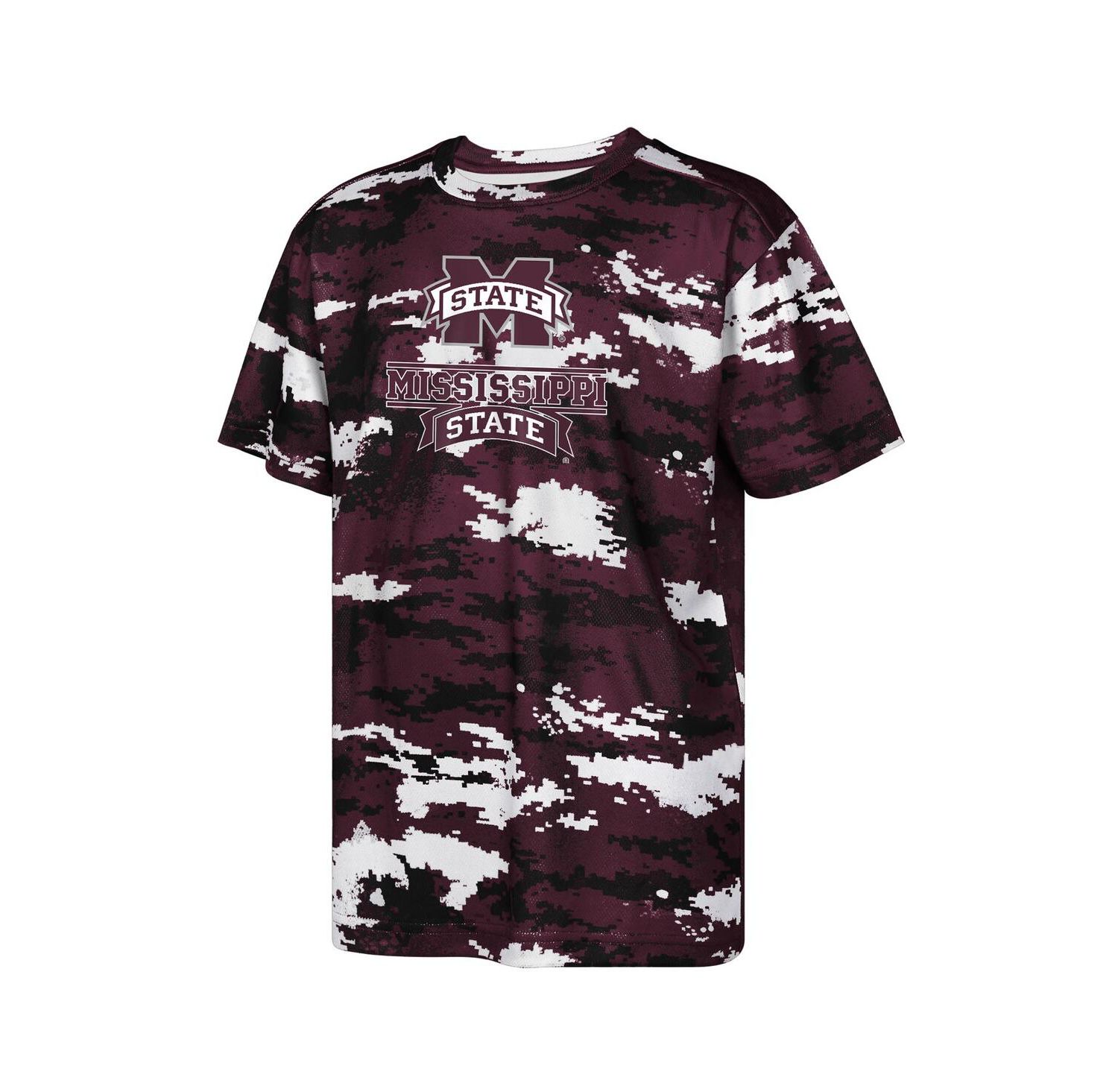 Big Boys and Girls Maroon Mississippi State Bulldogs Scrimmage T-Shirt