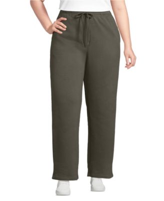 Plus Size Serious Sweats High Rise Relaxed Straight Leg Pants - Set Bottom