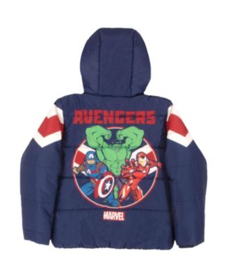 Little Boys Marvel Superheroes Winter Jacket