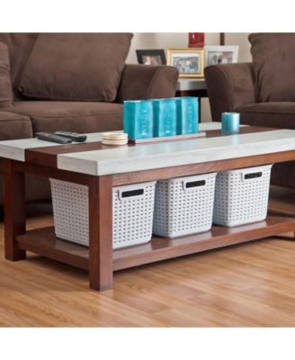 12736 Tall Weave Plastic Laundry Hamper Storage Basket, Gray (12 Pack)