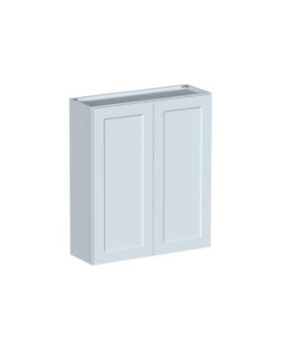 36"W x 12"D x 42"H Solid Wood & Plywood Soft-Close Drawers, HDF Panels Kitchen Wall Cabinet