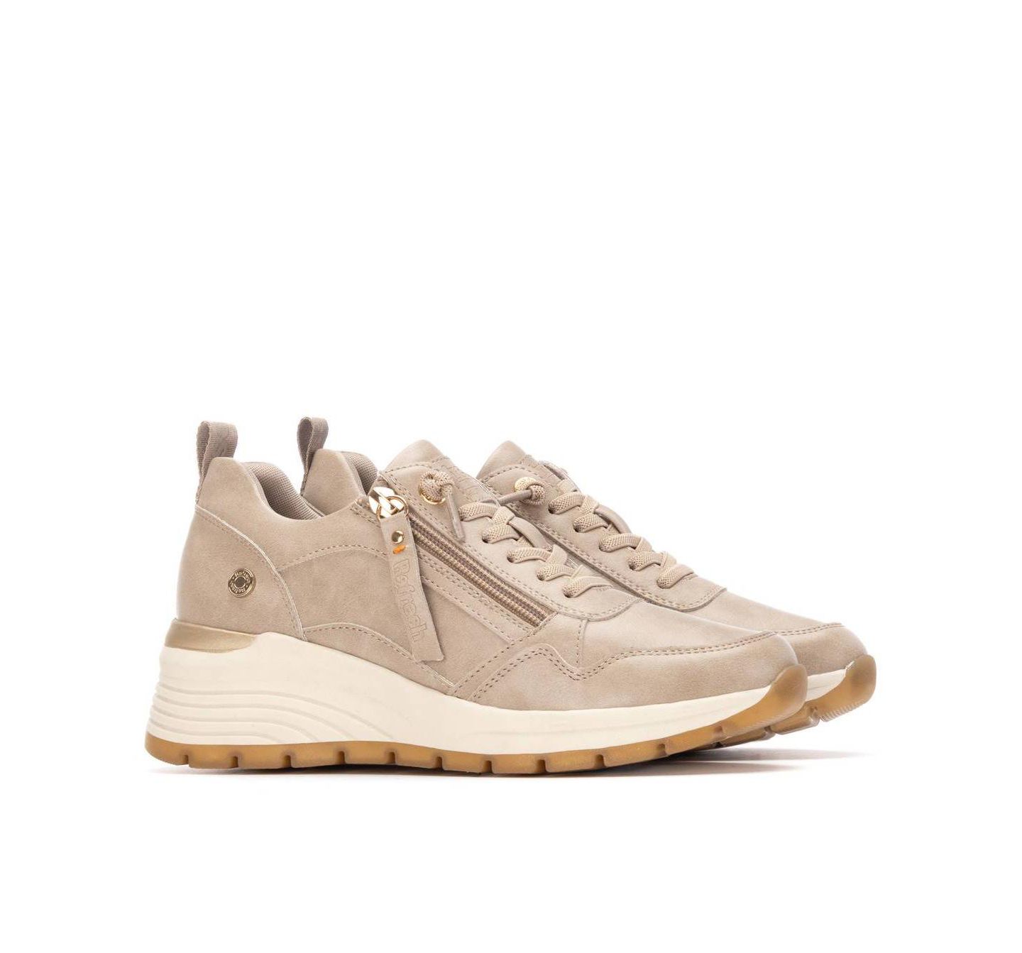 Женские кроссовки XTI Casual Sneakers Refresh Collection, цвет: Бежевый — фото 4