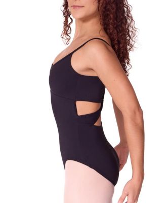 Soft Elegance Camisole Leotard with Twist Back
