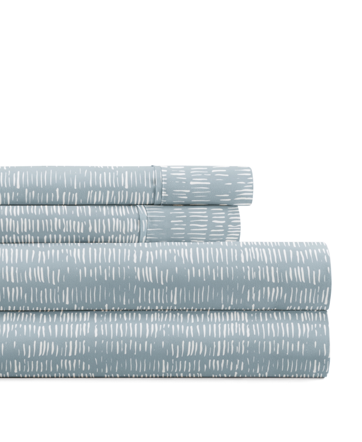 Ienjoy Home Soft Lines 4-p.c. Sheet Set, Full In Blue