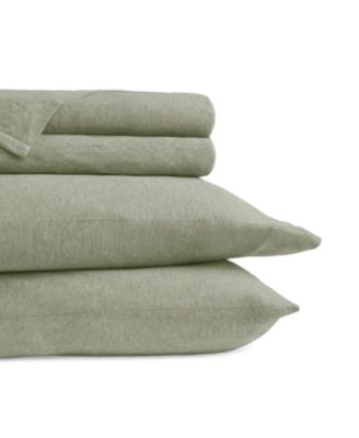 Jersey Cotton 4-P.c. Sheet Set, King