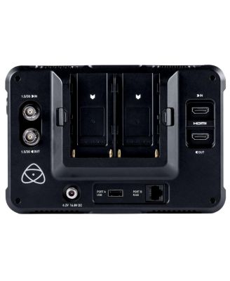 Shinobi 7" Full HD IPS Touchscreen HDR Photo and Video Monitor, Supports 4K HDMI Input with Atomos Power Kit 2x 5200mAh Battery, Cloth