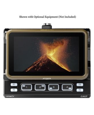 Ninja Ultra 5.2" HDR Monitor-Recorder, Bundle with 2x NP-F550 Batteries and Dual Smart Charger with LCD Screen Base and Plates Kit