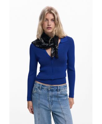 Women's Square lettering scarf