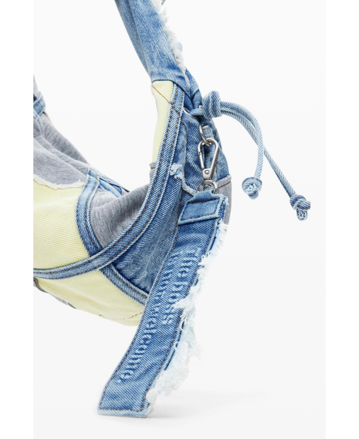 Desigual Women's Medium Patchwork Bag In White