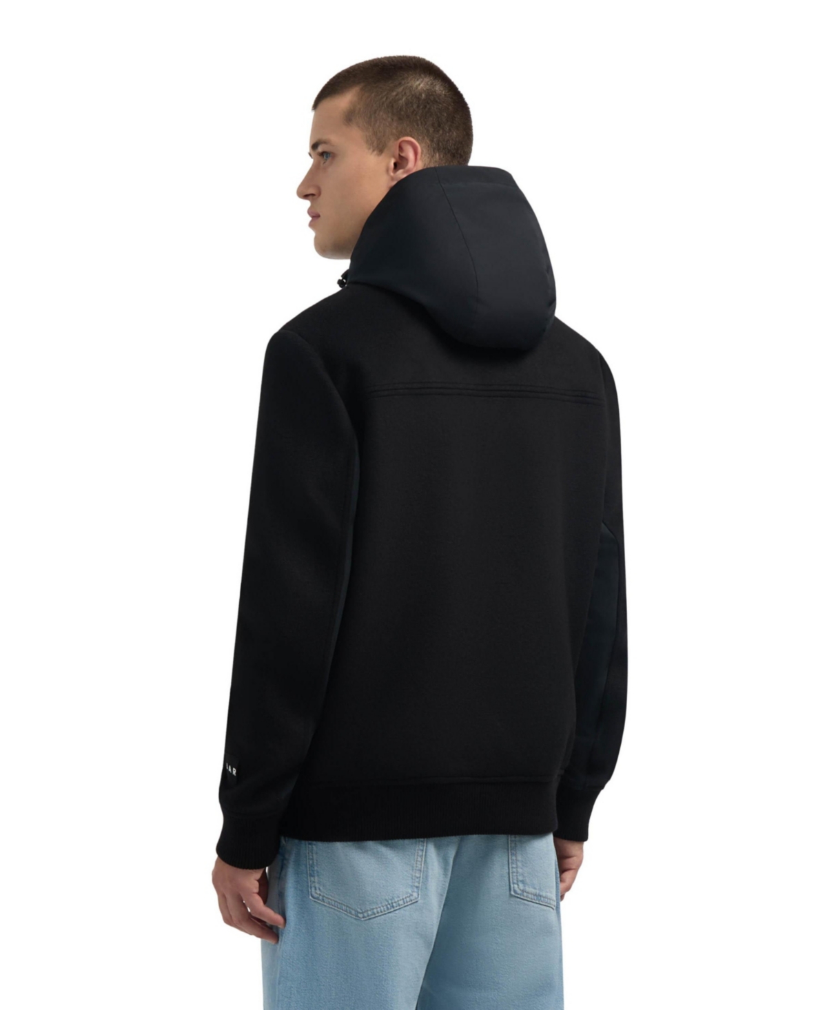 Pajar Men's Men s Hader Wool Blend Bomber Jacket with Removable Hooded Bib