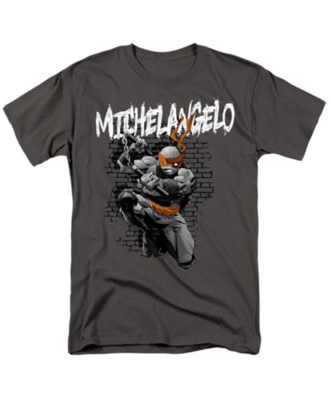 Мужская футболка Teenage Mutant Ninja Turtles Big & Tall Classic Tmnt, цвет: Угольный