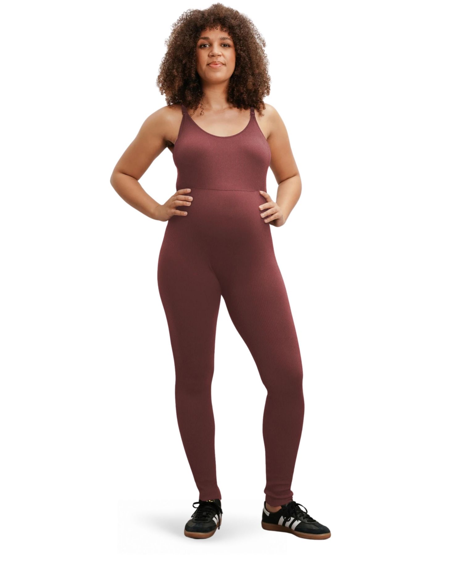 Women's NOM The Jordan Nursing Ribbed Jumpsuit