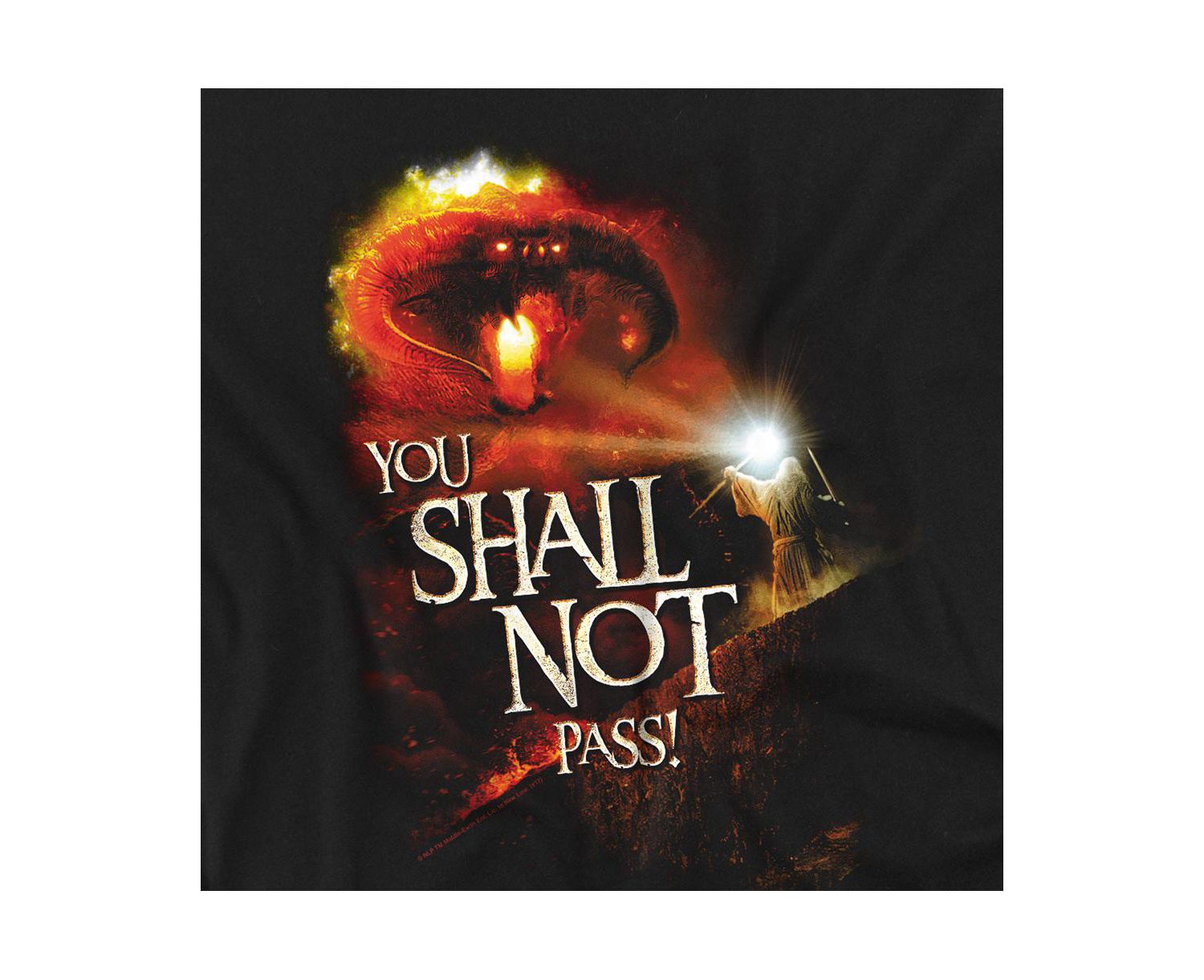 Big & Tall You Shall Not Pass T Shirt