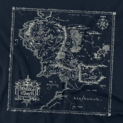 Big & Tall Map of Me T Shirt