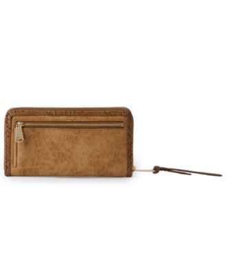 Women's Suri Leather Zipper Wallet