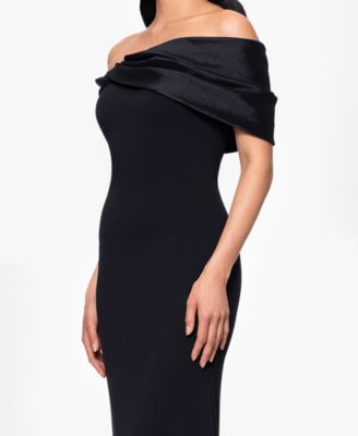 Women's Long Off-the-Shoulder Dress