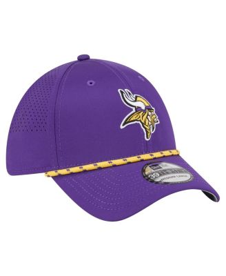 Men's Purple Minnesota Vikings Perforated 39THIRTY Flex Hat