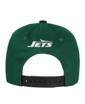 Big Boys and Girls Green New York Jets True Retro Adjustable Hat
