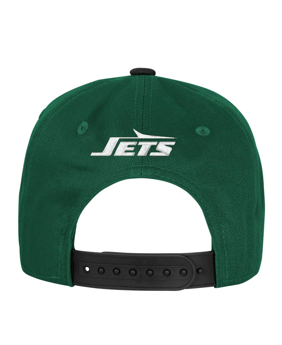 Outerstuff Big Boys And Girls Green New York Jets True Retro Adjustable Hat In Green
