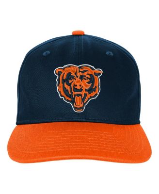 Big Boys and Girls Navy Chicago Bears True Retro Adjustable Hat