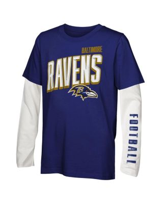 Preschool Baltimore Ravens The Mix Combo T-Shirt Set