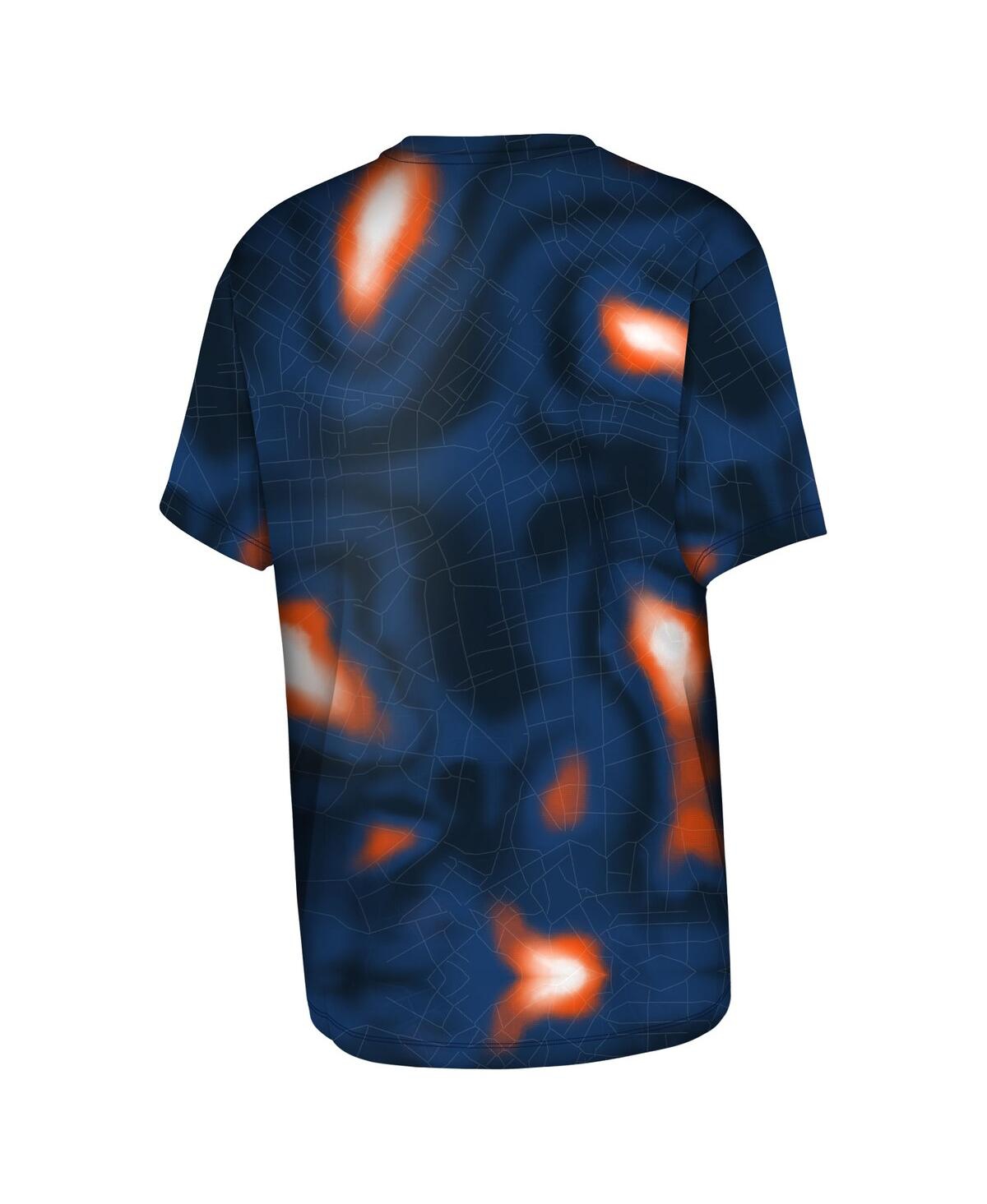 Outerstuff Big Boys And Girls Navy Chicago Bears End Zone Dri-tek T-shirt In Blue