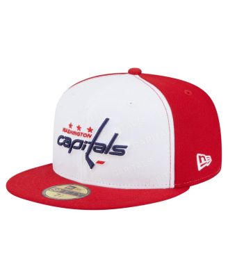 New Era - Men's White/Red Washington Capitals Repeat Two-Tone 59FIFTY Fitted Hat