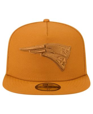 Men's Brown New England Patriots Color Pack A-Frame 59FIFTY Fitted Hat