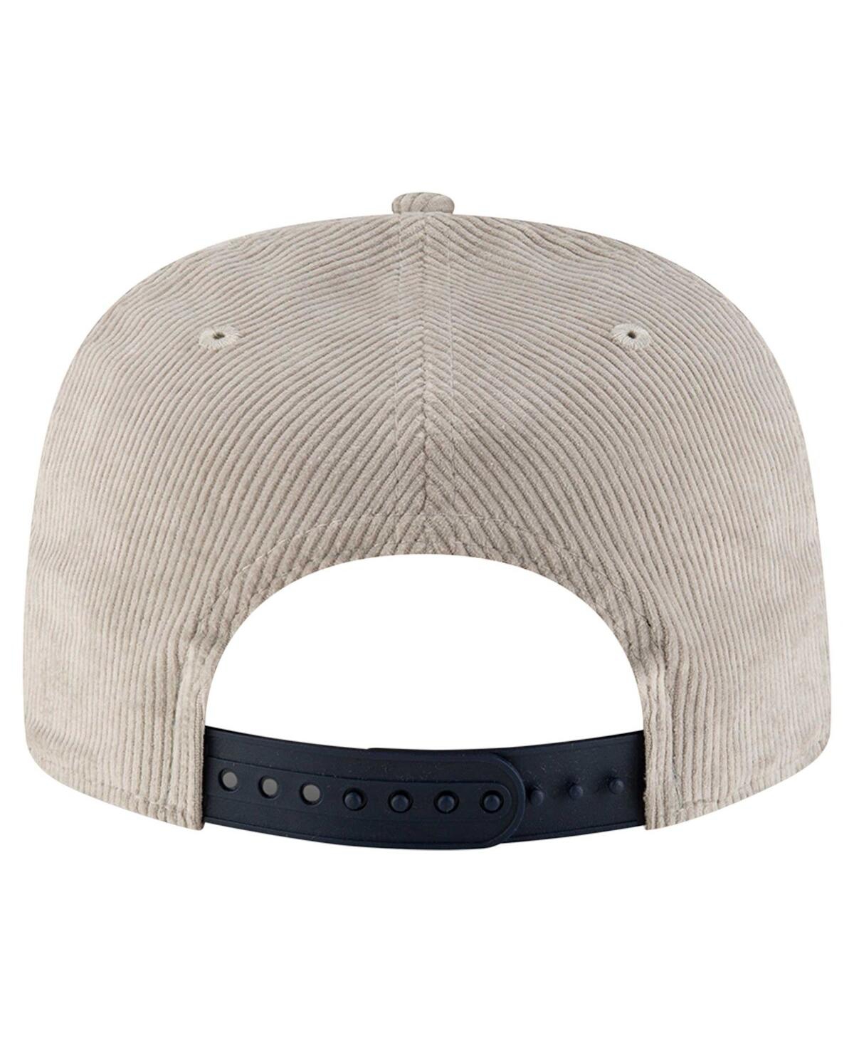New Era Men's Gray Usmnt Corduroy Golfer Adjustable Hat