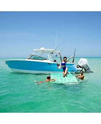 12 Foot Original Water Playground Floating Foam Island, Yellow