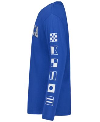 Boys' 8-20 Graphic Print Long Sleeve T-Shirt