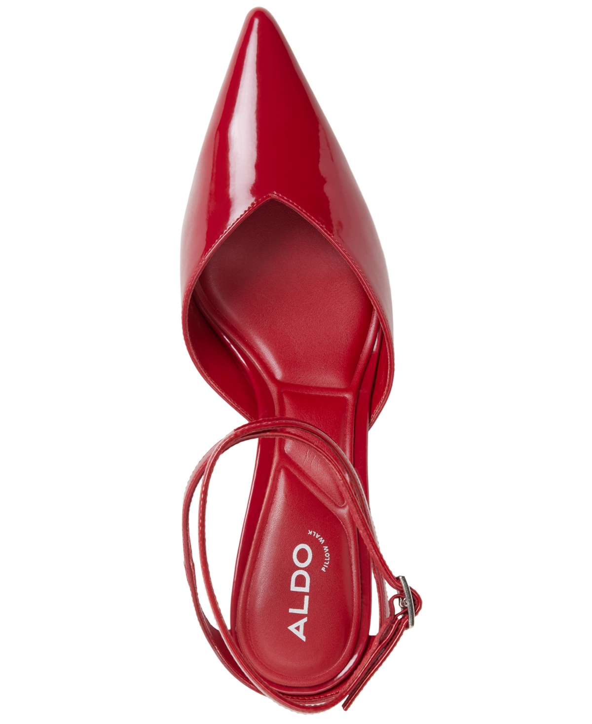 Aldo Feliccia Ankle Strap Pump In Red