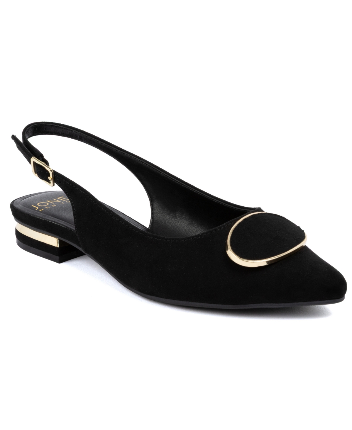 Jones New York Women's Quator Closed Toe Dress Flat In Black