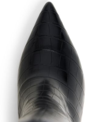 Women's Heather Knee High Pointy Toe Boots