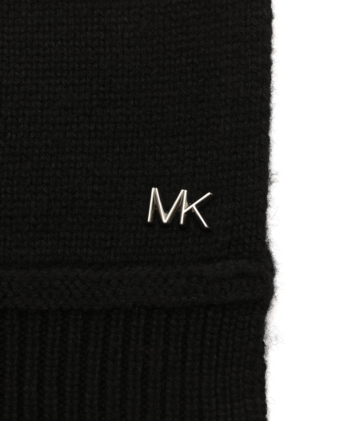 Michael Kors Women's Exposed Seam Scarf In Black