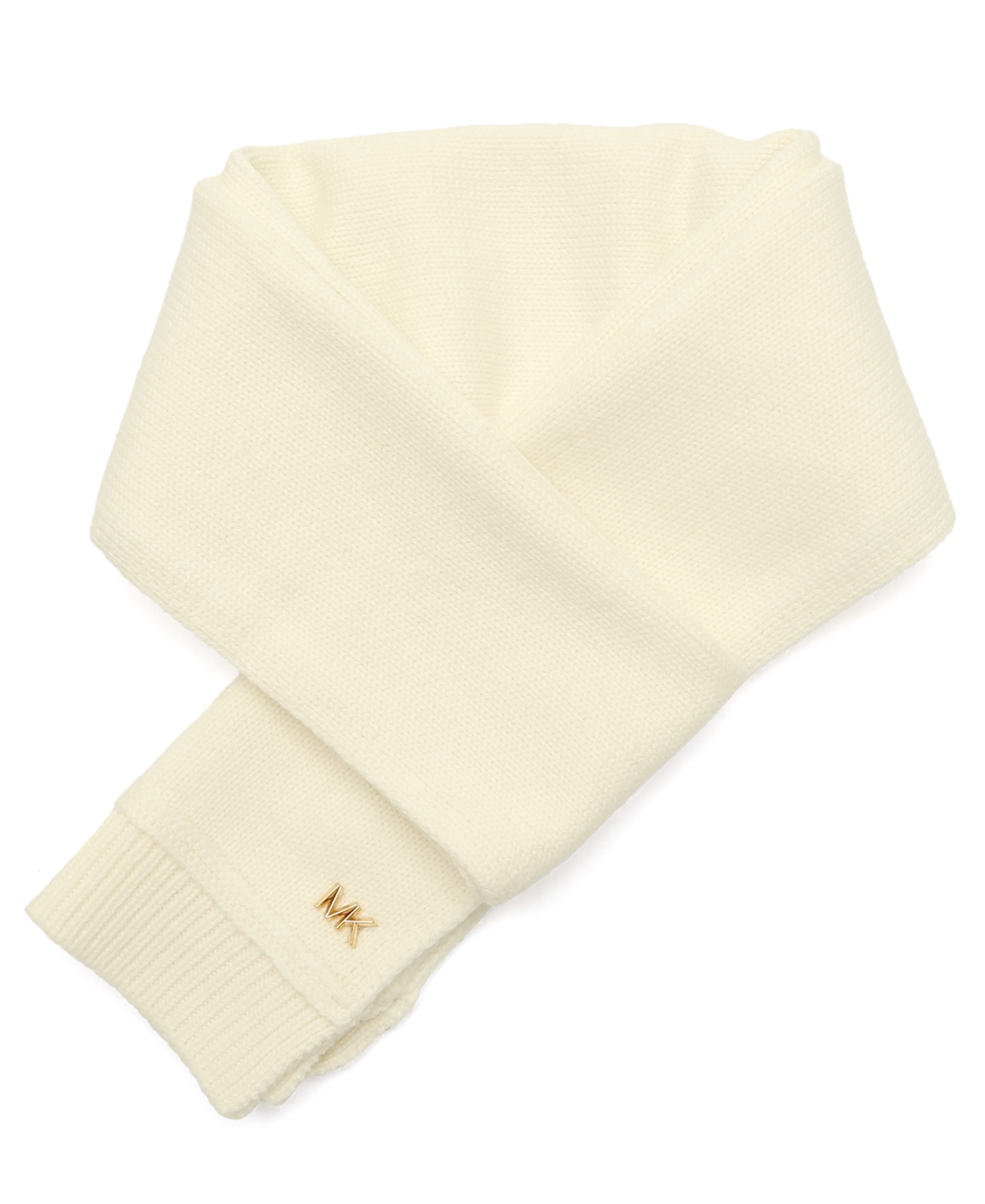 Michael Kors Women's Exposed Seam Scarf In White