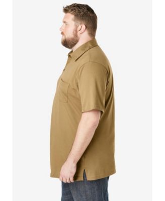 Big & Tall Heavyweight Jersey Polo Shirt