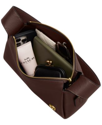 Lola Small Pebble Leather Shoulder Bag