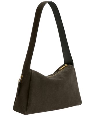 Lola Small Suede Shoulder Bag