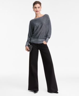 Women's Boat-Neck Sweater