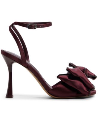 Women's Tinsel Two-Piece Square Toe Dress Sandals