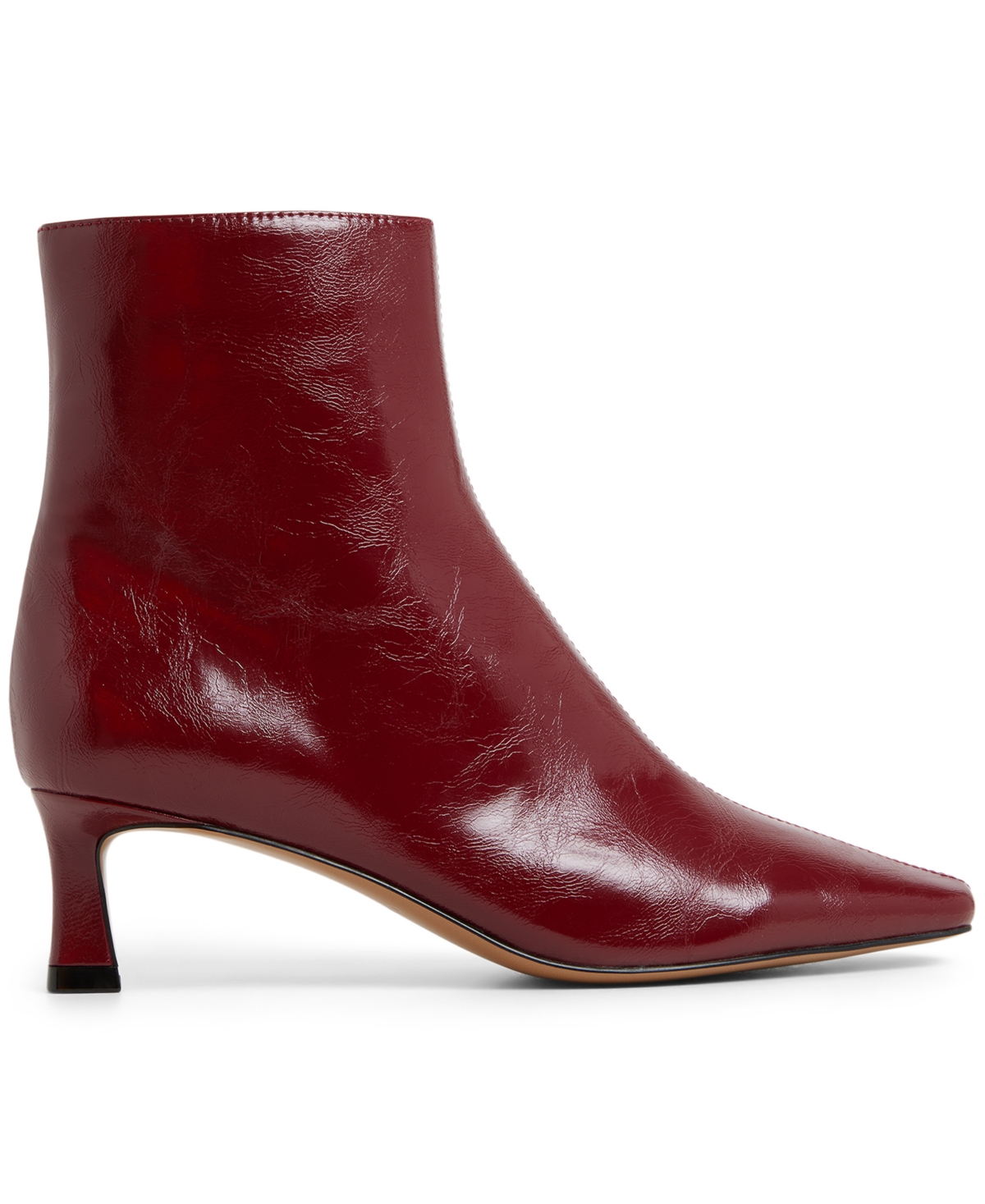 Aldo Juliyaa Kitten Heel Bootie In Red