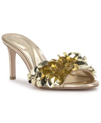Jessica Simpson - Women's Palora Slip-On Sequin Dress Sandals