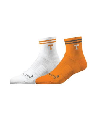 Strideline - Men's and Women's Tennessee Volunteers Premium Knit 2-Pack Half Calf Socks Set