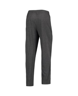 Men's Heathered Charcoal/Crimson Harvard Crimson Meter Top and Pants Sleep Set