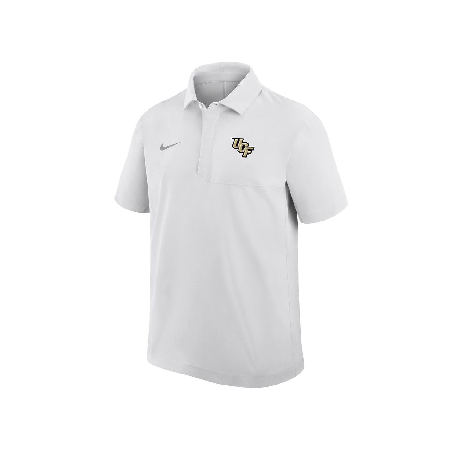 Men's White UCF Knights 2025 Sideline Dri-FIT Polo Shirt