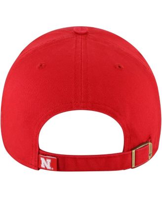 Women's Scarlet Nebraska Huskers Sidney Clean Up Adjustable Hat