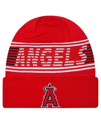 New Era - Men's Red Los Angeles Angels Authentic Collection Cuffed Knit Hat